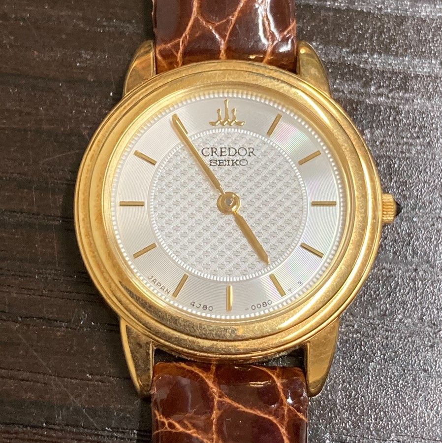 来店買取 SEIKO セイコー クレドール 18KT 金無垢 時計 – Buy&Sell TOKYO